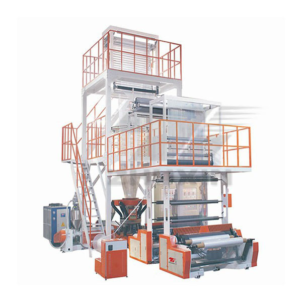 3SJ-G系列三層共擠旋轉(zhuǎn)機(jī)頭吹膜機(jī)組